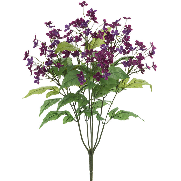 23" Wild Gypsophila Baby's Breath Silk Flower Bush -Purple (Pack of 12) - FBG080-PU