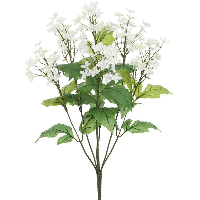 23" Wild Gypsophila Baby's Breath Silk Flower Bush -White (Pack of 12) - FBG080-WH