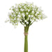 11" Gypsophila Baby's Breath Artificial Flower Stem Bundle -White (Pack of 12) - FBG155-WH