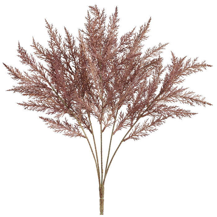 18" Dried-Look Grass Silk Plant -Purple (pack of 12) - FBG205-PU