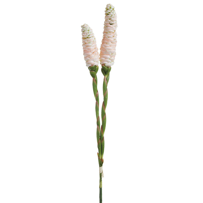 36" Ginger Silk Flower Stem Bundle -Pink (Pack of 12) - FBG394-PK
