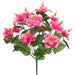 20.5" Silk Hibiscus Flower Bush -Hot Pink (pack of 6) - FBH169-PK/HT