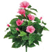 18" Silk Hibiscus Flower Bush -Dark Pink (pack of 6) - FBH192-PK/DK