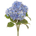 22" Silk Hydrangea Flower Bush -2 Tone Blue (pack of 6) - FBH335-BL/TT