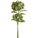 27.5" Hydrangea Silk Flower Stem Bundle -Green (Pack of 6) - FBH395-GR