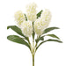 18" Silk Hyacinth Flower Bush -Cream (pack of 12) - FBH406-CR
