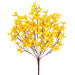 20.5" Artificial Winter Jasmine Flower Bush -Yellow (pack of 12) - FBJ205-YE