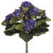 9" Silk Mini Kalanchoe Flower Bush -Purple (pack of 12) - FBK383-PU
