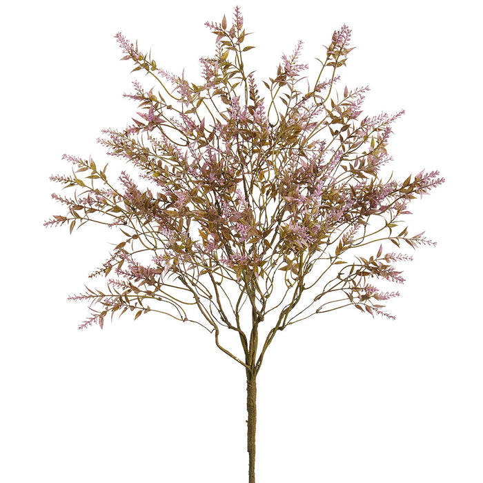 26" Lavender Artificial Flower Bush -Lavender (pack of 12) - FBL019-LV