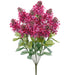20.5" Lilac Silk Flower Bush -2 Tone Purple (Pack of 12) - FBL178-PU/TT