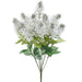 20.5" Lilac Silk Flower Bush -White (Pack of 12) - FBL178-WH