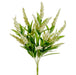 17.5" Silk Lavender Flower Bush -Cream (pack of 12) - FBL347-CR