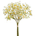 14" Lilac Silk Flower Stem Bundle -White (Pack of 12) - FBL554-WH