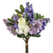 20" Lilac Silk Flower Bouquet -Mixed Colors (Pack of 2) - FBL794-MX