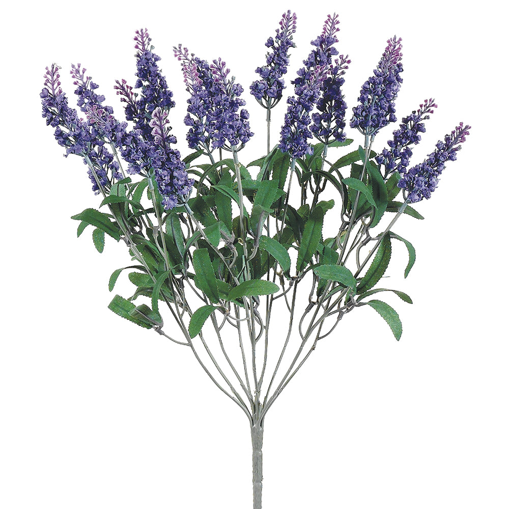 lavender filler flower 16" Silk Lavender Flower Bush -Lavender (Pack of 12)