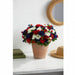 15" Mum Silk Flower Bush -Mixed Colors (Pack of 12) - FBM514-MX