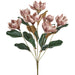 23" Silk Magnolia Flower Bush -Smoke (pack of 4) - FBM742-SM