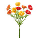 17" Poppy Silk Flower Stem Bundle -Mixed Colors (Pack of 12) - FBP025-MX