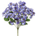 18" Silk Pansy Flower Bush -Blue (pack of 12) - FBP187-BL