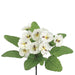 10" Silk Pansy Flower Bush -White (pack of 36) - FBP310-WH