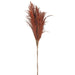 27.5" Artificial Pampas Grass Stem Bundle -Brown (Pack of 12) - FBP732-BR
