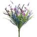 14" Lavender & Fern Silk Flower Bush -Lavender/Purple (pack of 12) - FBQ001-LV/PU
