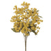 21" Artificial Queen Anne's Lace Flower Bush -Yellow (pack of 6) - FBQ064-YE