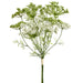 19.5" Queen Anne's Lace Artificial Flower Stem Bundle -Cream/Green (pack of 6) - FBQ131-CR/GR