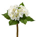 16" Silk Hydrangea Flower Bouquet -Cream (pack of 12) - FBQ149-CR
