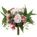 16" Peony, Protea & Orchid Silk Flower Bouquet -Blush/Pink (Pack of 2) - FBQ178-BS/PK