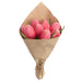 6" Wrapped Tulip Silk Flower Bouquet -Beauty (Pack of 6) - FBQ216-BT