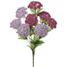 18" Queen Anne's Lace Silk Flower Bush -Purple/Lavender (pack of 12) - FBQ275-PU/LV