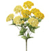 18" Queen Anne's Lace Silk Flower Bush -2 Tone Yellow (pack of 12) - FBQ275-YE/TT