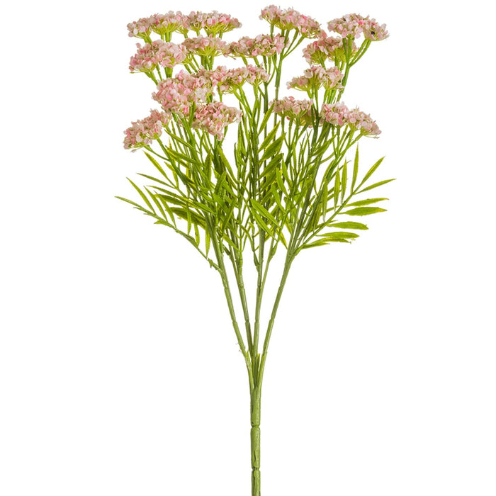 17" Silk Queen Anne's Lace Flower Bush -Pink (pack of 6) - FBQ482-PK