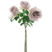 25.5" Real Touch Rose Silk Flower Stem Bundle -Lavender (Pack of 12) - FBQ713-LV