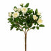 10" Silk Mini Rose Flower Bush -Cream (Pack of 36) - FBR002-CR