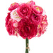 12" Ranunculus & Hydrangea Silk Flower Bouquet -Beauty/Pink (Pack of 6) - FBR003-BT/PK