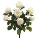 21.5" Silk Confetti Rose Flower Bush -Cream (pack of 6) - FBR054-CR