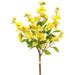 24" Silk Rose Myrtle Flower Stem Bundle -Yellow (pack of 12) - FBR461-YE