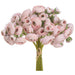 14.5" Ranunculus Silk Flower Bouquet -Blush (Pack of 6) - FBR560-BS