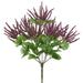 15.7" Salvia Artificial Flower Bush -Purple (pack of 12) - FBS090-PU