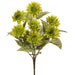 19" Faux Sunflower Flower Bush -Green (pack of 12) - FBS110-GR