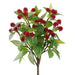 16" PE Soft-Touch Blooming Sedum Artificial Flower Bush -Red (Pack of 12) - FBS402-RE