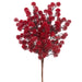 19" PE Sedum Artificial Flower Bush -Red (Pack of 6) - FBS415-RE