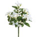 10" Stephanotis Silk Flower Bush -White (pack of 12) - FBS522-WH