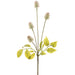15" Thistle Artificial Flower Bush -White (pack of 12) - FBT008-WH