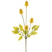 15" Thistle Artificial Flower Bush -Yellow (pack of 12) - FBT008-YE