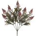 14" Artificial Thistle Flower Bush -Boysenberry (pack of 12) - FBT682-BB