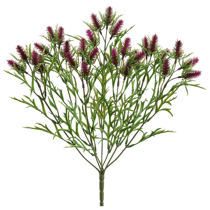 16.5" Veronica Artificial Flower Bush -Purple (pack of 12) - FBV100-PU