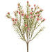 13" Waxflower Silk Flower Bush -Pink/Cerise (Pack of 12) - FBW113-PK/CE